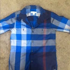 Burberry Boy’s Long Sleeves Shirt